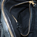 Balenciaga The Giant City Hand Bag Leather 2way Black Gold 173084 Auth am12719V-24