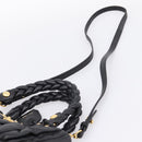 Miu Miu Matelasse Ready lock Hand Bag Leather Black Gold RN0473 Auth am12728M-15
