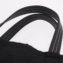 PRADA Tote Bag Nylon Leather Black Silver Auth am12735A-8