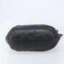 PRADA Shoulder Bag Leather Black Silver BR4519 Auth am12738V-10