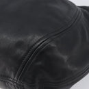 PRADA Shoulder Bag Leather Black Silver BR4519 Auth am12738V-11