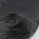PRADA Shoulder Bag Leather Black Silver BR4519 Auth am12738V-12