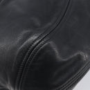 PRADA Shoulder Bag Leather Black Silver BR4519 Auth am12738V-13
