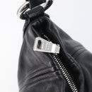 PRADA Shoulder Bag Leather Black Silver BR4519 Auth am12738V-17