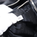 PRADA Shoulder Bag Leather Black Silver BR4519 Auth am12738V-26