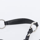 PRADA Shoulder Bag Leather Black Silver BR4519 Auth am12738V-9