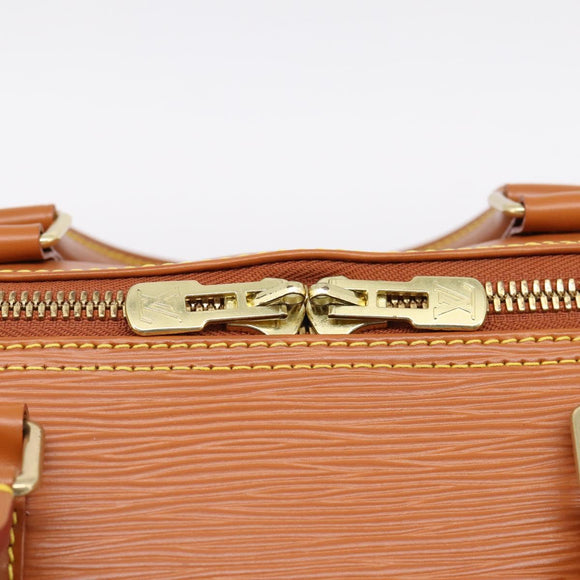 LOUIS VUITTON Epi Keepall 50 Boston Bag Zipangu Gold M42968 LV Auth am12739V