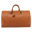 LOUIS VUITTON Epi Keepall 50 Boston Bag Zipangu Gold M42968 LV Auth am12739V-13