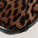 Saint Laurent Mombasa Shoulder Bag Harako Leather Beige Gold Auth am12744SAM-22