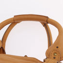 Chloe Paddington Hand Bag Leather Brown Gold Silver Auth am12746V-14