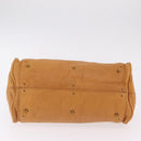 Chloe Paddington Hand Bag Leather Brown Gold Silver Auth am12746V-5