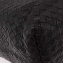 Bottega Veneta INTRECCIATO Shoulder Bag Leather Dark Brown Auth am12747SAM-10
