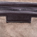 Bottega Veneta INTRECCIATO Shoulder Bag Leather Dark Brown Auth am12747SAM-15