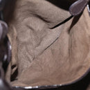 Bottega Veneta INTRECCIATO Shoulder Bag Leather Dark Brown Auth am12747SAM-20