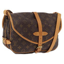 LOUIS VUITTON Monogram Saumur 30 Shoulder Bag M42256 LV Auth am12749V-1