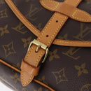 LOUIS VUITTON Monogram Saumur 30 Shoulder Bag M42256 LV Auth am12749V-21