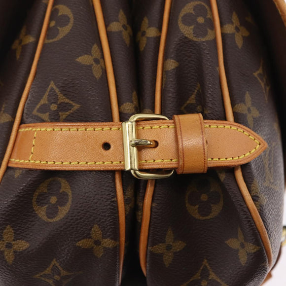 LOUIS VUITTON Monogram Saumur 30 Shoulder Bag M42256 LV Auth am12749V