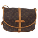 LOUIS VUITTON Monogram Saumur 30 Shoulder Bag M42256 LV Auth am12749V-2