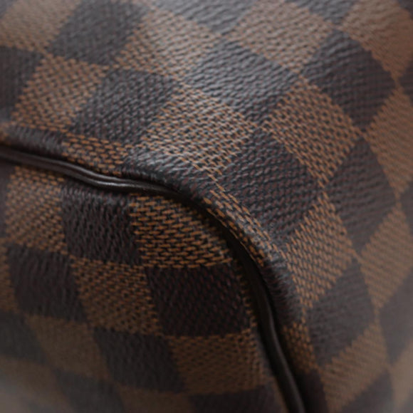 LOUIS VUITTON Damier Ebene Speedy 25 Hand Bag N41532 LV Auth am12750V