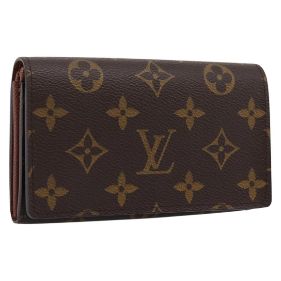 LOUIS VUITTON Monogram Portefeuille Tresol Wallet M61736 LV Auth am12751V
