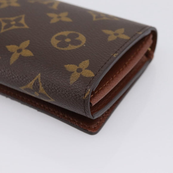 LOUIS VUITTON Monogram Portefeuille Tresol Wallet M61736 LV Auth am12751V