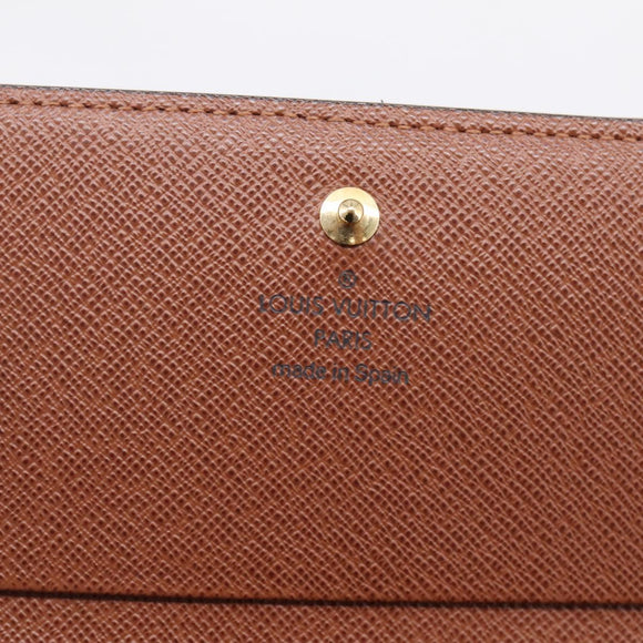 LOUIS VUITTON Monogram Portefeuille Tresol Wallet M61736 LV Auth am12751V