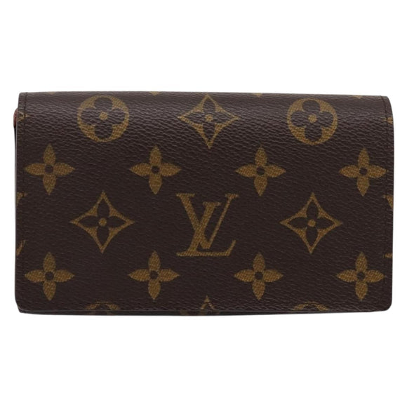 LOUIS VUITTON Monogram Portefeuille Tresol Wallet M61736 LV Auth am12751V