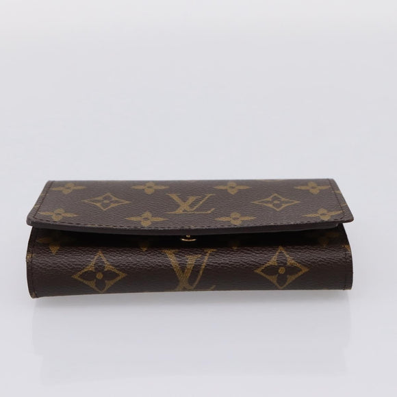LOUIS VUITTON Monogram Portefeuille Tresol Wallet M61736 LV Auth am12751V