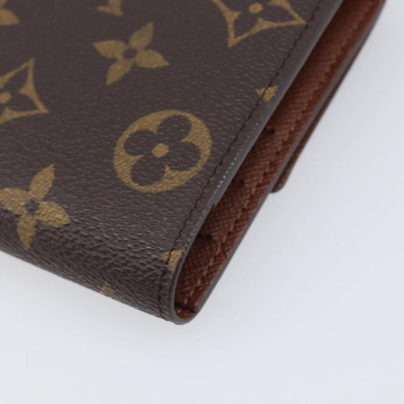 LOUIS VUITTON Monogram Porte Tresol International Wallet M61215 LV Auth am12753V