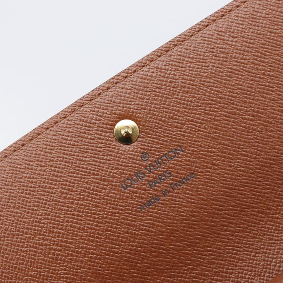 LOUIS VUITTON Monogram Porte Tresol International Wallet M61215 LV Auth am12753V