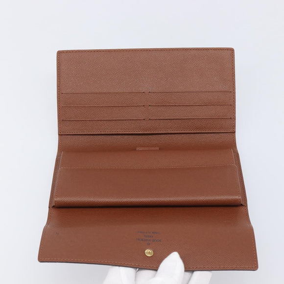 LOUIS VUITTON Monogram Porte Tresol International Wallet M61215 LV Auth am12753V