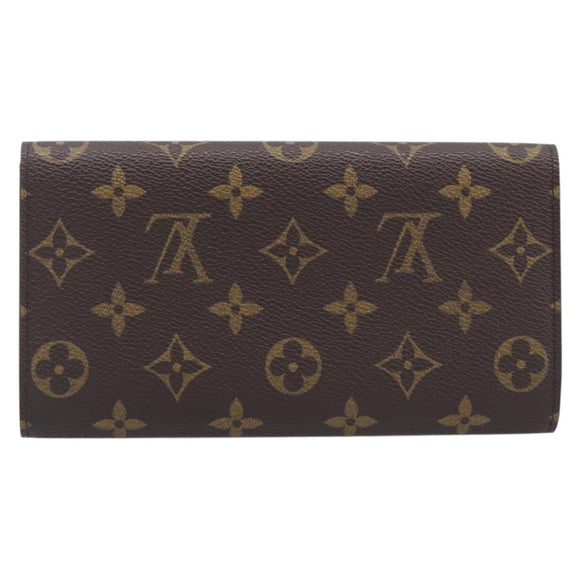 LOUIS VUITTON Monogram Porte Tresol International Wallet M61215 LV Auth am12753V