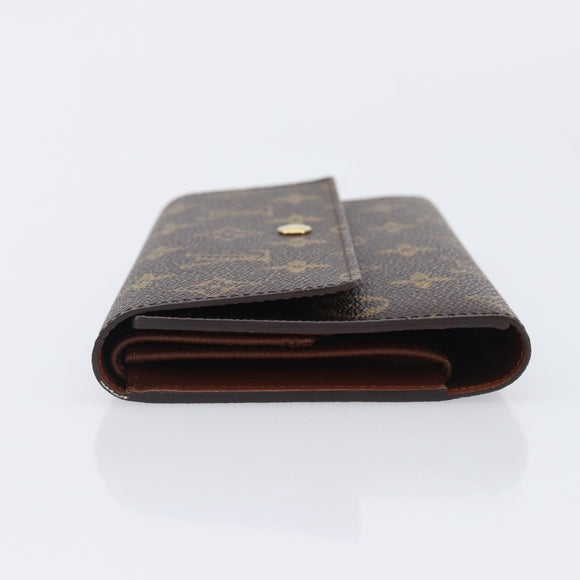 LOUIS VUITTON Monogram Porte Tresol International Wallet M61215 LV Auth am12753V