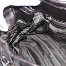 PRADA Ready Lock Tote Bag Nappa Leather Gray Silver Auth am12760M-21