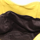 Miu Miu Hand Bag Leather Yellow Gold Auth am12779V-22