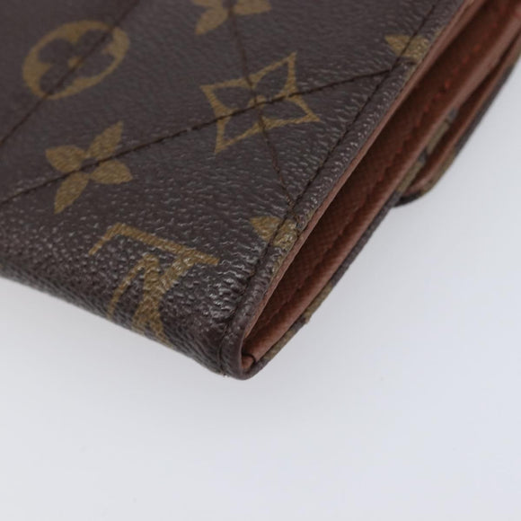 LOUIS VUITTON Monogram Etoile Portefeiulle Sarah Wallet M66556 LV Auth am12781V