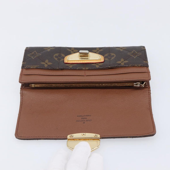 LOUIS VUITTON Monogram Etoile Portefeiulle Sarah Wallet M66556 LV Auth am12781V