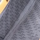 Saint Laurent Clutch Bag PVC Canvas Navy Gold Auth am12783A-18