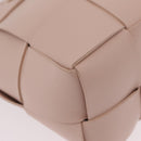 Bottega Veneta MAXI INTRECCIATO Shoulder Pouch Leather Pink Auth am12784V-9