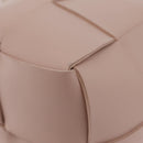 Bottega Veneta MAXI INTRECCIATO Shoulder Pouch Leather Pink Auth am12784V-16