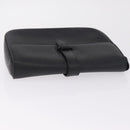 GUCCI Micro GG Clutch Bag Hand Bag Leather 3 Set Black Beige Auth am12787-14