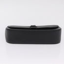GUCCI Micro GG Clutch Bag Hand Bag Leather 3 Set Black Beige Auth am12787-15