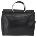 GUCCI Micro GG Clutch Bag Hand Bag Leather 3 Set Black Beige Auth am12787-3