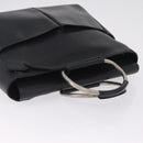 GUCCI Micro GG Clutch Bag Hand Bag Leather 3 Set Black Beige Auth am12787-5