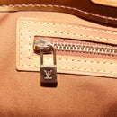 LOUIS VUITTON Monogram Vernis Reade PM Hand Bag Bronze M91146 LV Auth am12791A-20