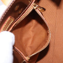 LOUIS VUITTON Monogram Vernis Reade PM Hand Bag Bronze M91146 LV Auth am12791A-21