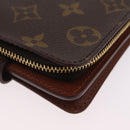 LOUIS VUITTON Monogram Compact Zip Wallet M61667 LV Auth am12792A-16