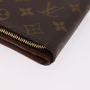 LOUIS VUITTON Monogram Compact Zip Wallet M61667 LV Auth am12792A-17