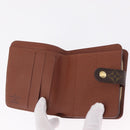 LOUIS VUITTON Monogram Compact Zip Wallet M61667 LV Auth am12792A-9