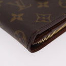 LOUIS VUITTON Monogram Compact Zip Wallet M61667 LV Auth am12792A-14